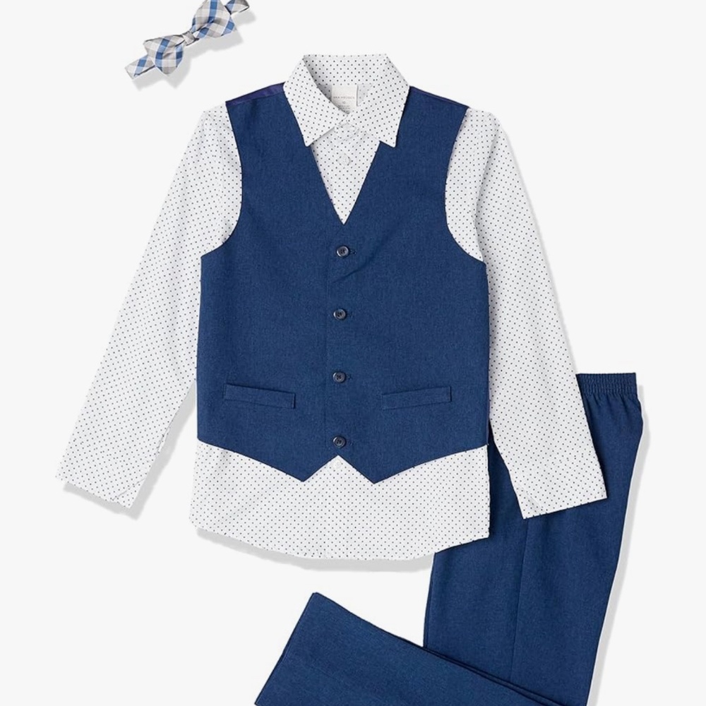 2T toddler navy blue suit